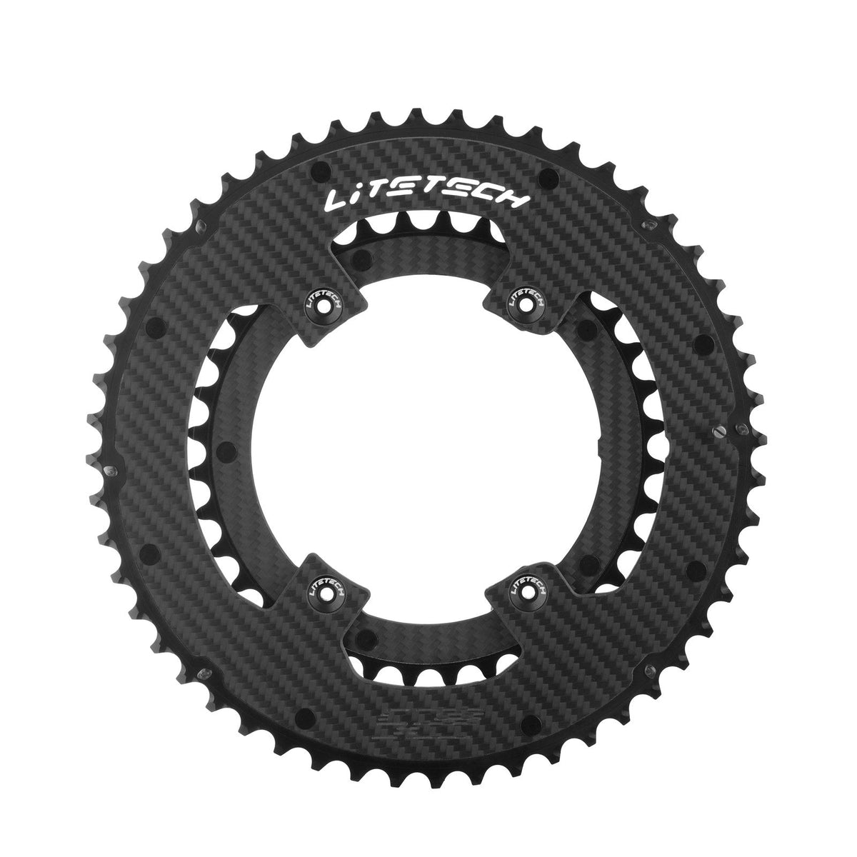 LiteTech Carbon Fiber Double Chainrings - image 1