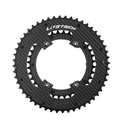 LiteTech Carbon Fiber Double Chainrings - image 1